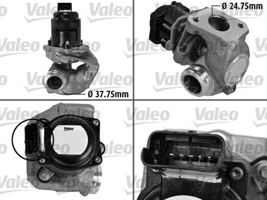 Egr ventil Ford 1.6 TDCI, C-Max, Fiesta, Focus, Fusion, Mazda 3, Mini R56