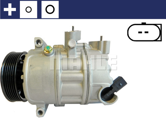 Kompresor klimatizace Škoda, VW, Audi, Seat 1K0820803E, 1K0820859