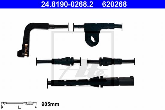 Výstražný kontakt ATE, Bmw X5 E70, F15, F85, X6 E71, E72, F16, F86