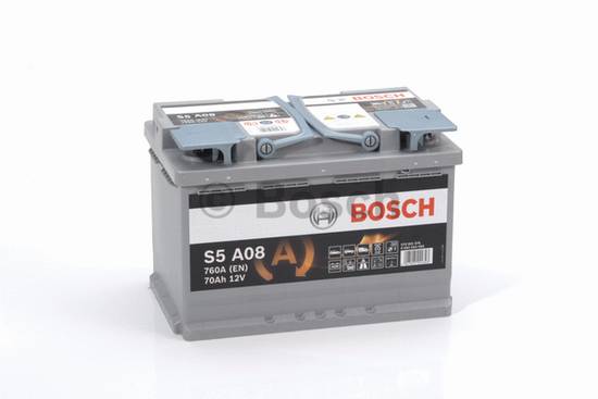 Autobaterie AGM Bosch 70Ah 760A