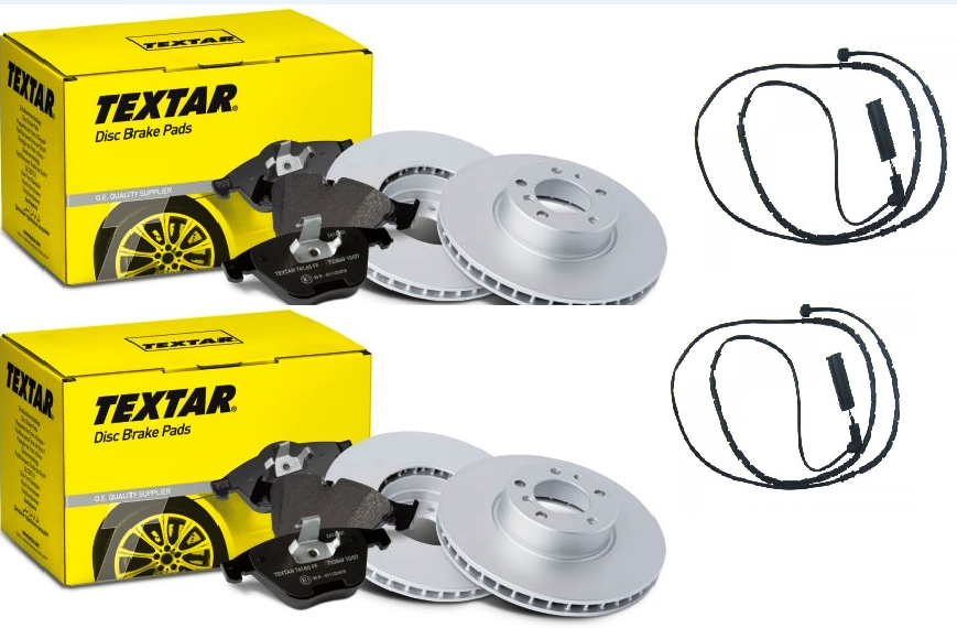 Sada brzdové kotouče, desky Textar Bmw F20, E90, E91, E92, E93, Z4, X1