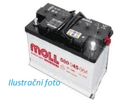 Autobaterie Moll 55 Ah 420 A