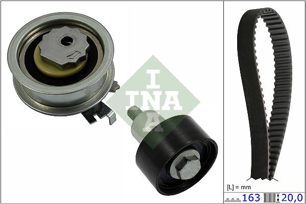 Rozvodová sada INA 1.0 TSI, 1.2 TSI, 1.4 TSI, TFSI