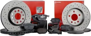 Brzdový set Brembo Xtra Sport Bmw E90, E91, E92, E93, X1 E84