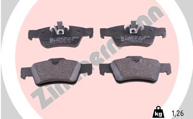 Brzdové desky zadní Zimmermann 330mm sport Mercedes A0044205220