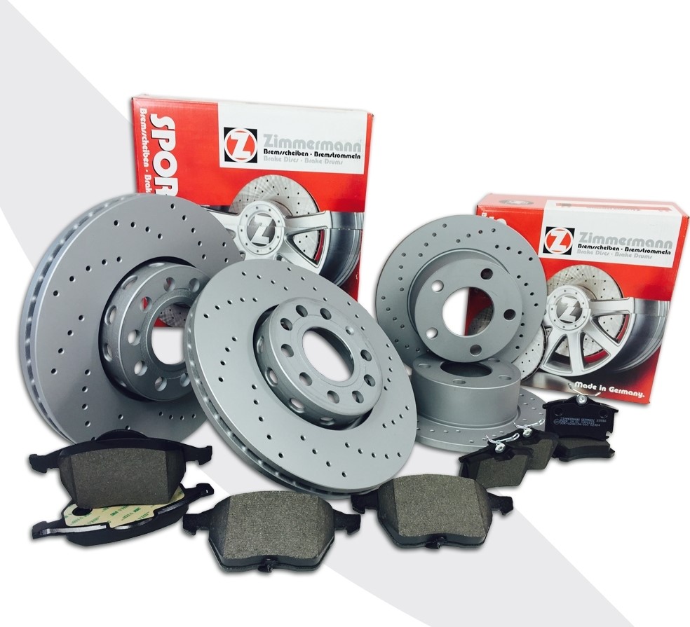 Brzdový set vrtané kotouče Sport Audi A6, A7, A8