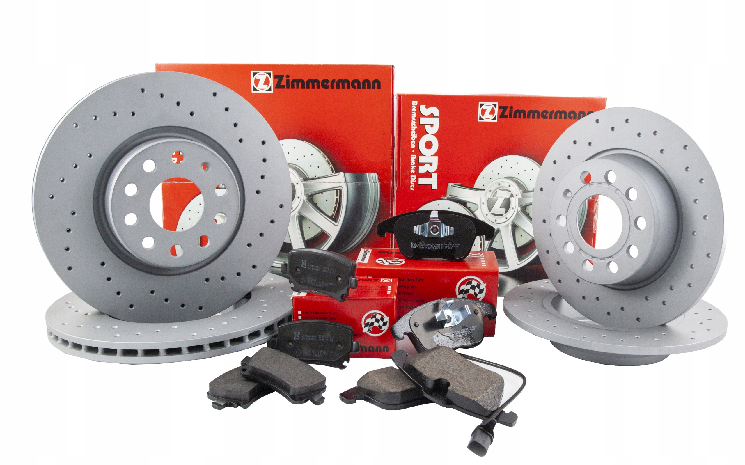 Vrtané kotouče set Zimmermann Octavia RS IV, Kodiaq, Arteon