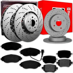 Brzdový set Zimmermann TopSport Superb III, Octavia III, IV RS 2.0 TSI